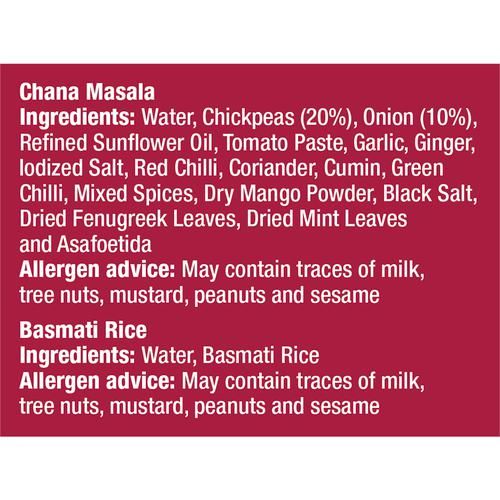 MTR Minute Meals - Chana Masala & Basmati Rice Combo, 375 g-3.webp